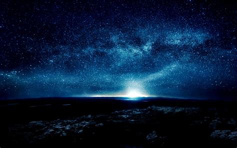 Beautiful Starry Night Sky Wallpapers Wallpaper Cave