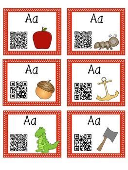 Alphabet Task Cards Sing Think Move With The Letter A Youtube Video Link Brain Breaks