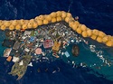 Ya comenzaron a limpiar la gran isla de plástico del Pacífico