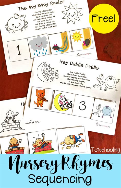 These rhymes speak volumes about the interest shown by the education department to enthuse the children to. The Activity Mom - Sequencing Cards Printable - The ...