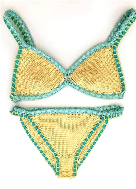 Malibu Bikini Crochet Pattern By Deborah Oleary Crochet Swimwear