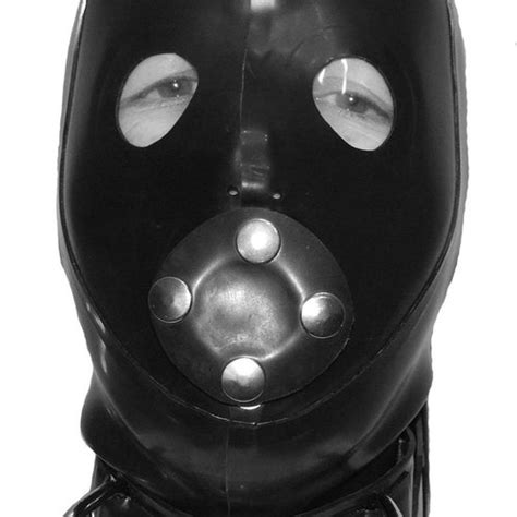 s10 british gas mask bondage latex hood etsy uk