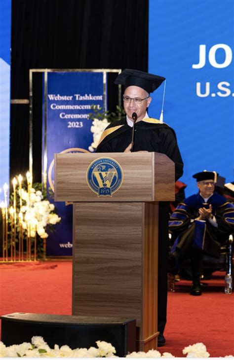 Webster University Holds First American University Bachelor’s Degree Commencement In Tashkent