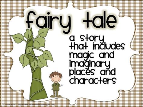 Reading Genre And Comprehension Posters Done In A Fairy Tale Themeuse