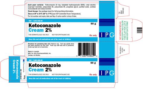 Ketoconazole Cream 2 60gm Real Value Rx