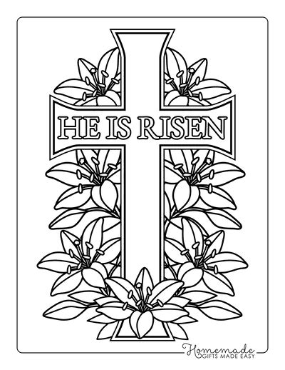 Free Easter Coloring Pages For Kids And Adults