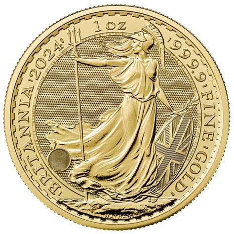 2024 1oz Gold Britannia Coin Bullionbypost From £1664