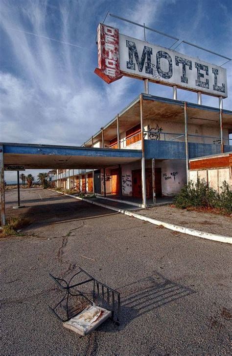 Salton Sea Abandoned Motel North Shore Ca Abandoned Hotels