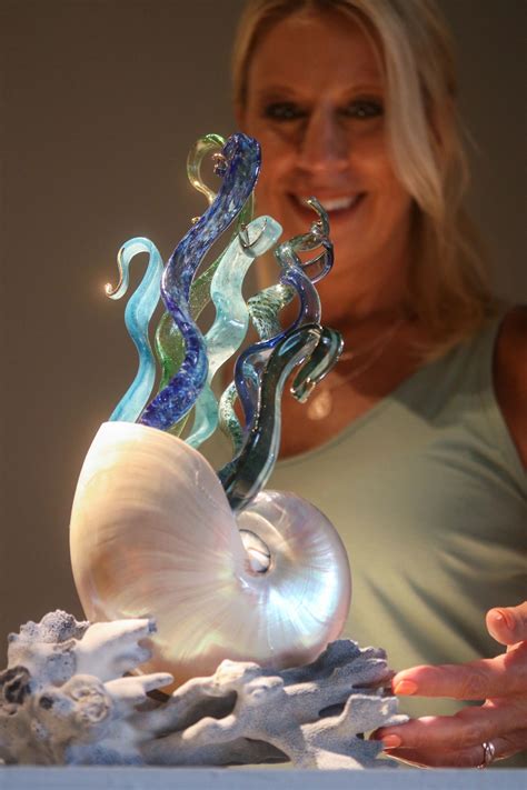 Flameworked Glass Sculpture Melanie Cech Glass