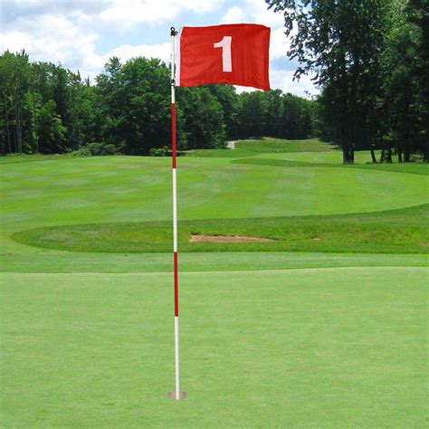 Kingware Backyard Practice Golf Hole Pole Cup Flag Stick Golf Putting