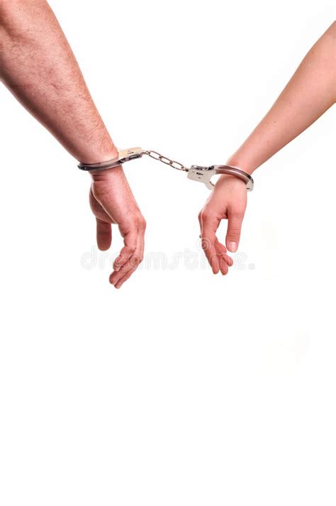 Hands Handcuffed Together Stock Image Image Of Woman 6791849