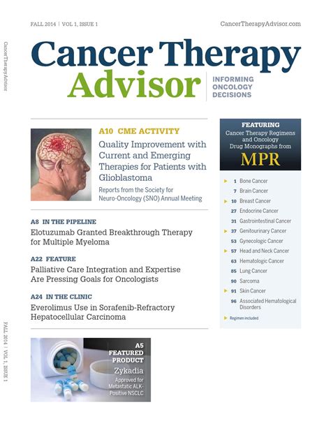 Cancer Therapy Advisor Fall 2014 Issue By Haymarket Media Issuu