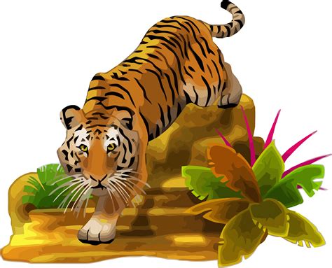 Nature Tigger Cartoon Clipart Png Image Download Full Hd Tiger Png