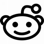 Reddit Alien Head Social Icon Icons Kopf