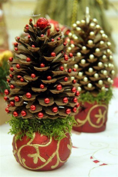 Pine Cone Christmas Tree Decorations Led Christmas