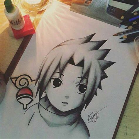 Sasuke Naruto Drawings Easy Naruto Sketch Drawing Anime Drawings