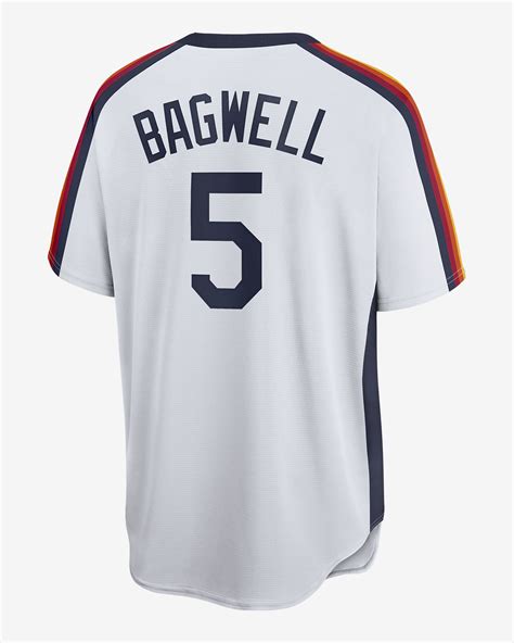 Mlb Houston Astros Jeff Bagwell Mens Cooperstown Baseball Jersey