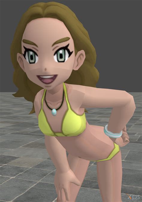 Xps Pokemon Sun And Moon Alt Female Swimmer By Sporemanjake On Deviantart