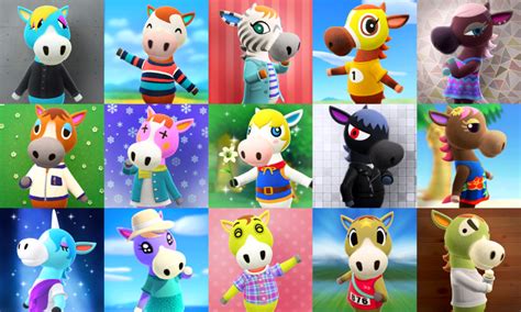 Animal Crossing New Horizons Horse Villagers Pc Quiz By