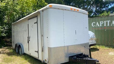 Used Pace American 20 Enclosed Cargo Trailer Used Enclosed Cargo