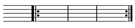 For obvious reasons that's not possible with the others (i suppose in contemporary music anything might happen). Reading Music Lesson #41: Repeat Signs - Music Reading Savant