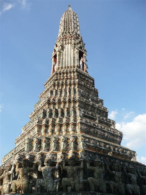 Temple Of Dawn Wat Arun Bangkok Thailand Lucky 2b Here