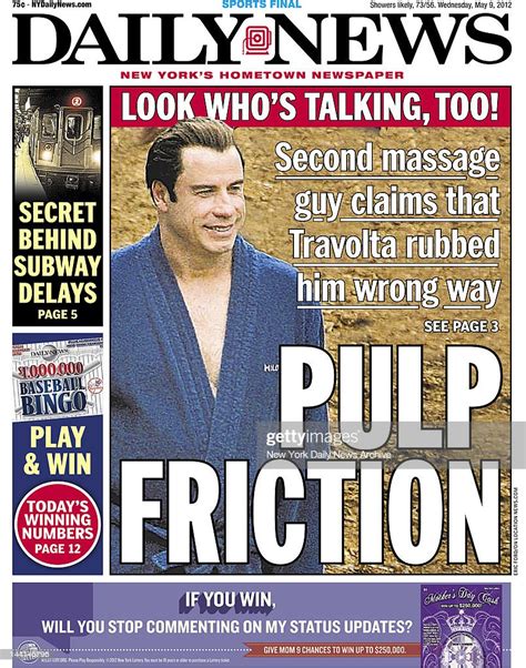 New York Daily News Front Page For Wednesday May 9th 2012 Second