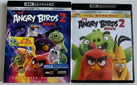 THE ANGRY BIRDS MOVIE 2 4K ULTRA HD BLU RAY 2 DISC SET RARE OOP
