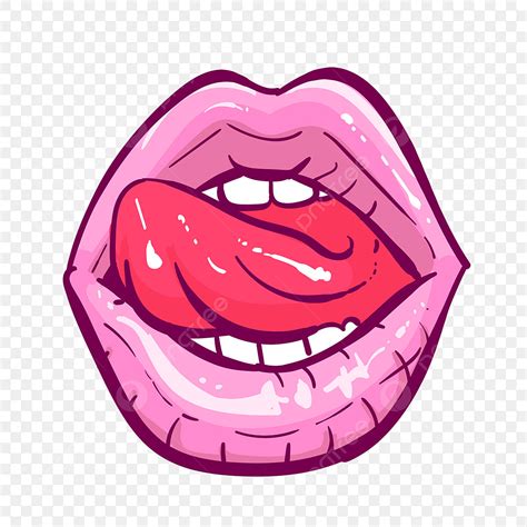 벡터 입 모양 핥는 혀 혀 클립 아트 구성하다 몸짓 PNG 일러스트 및 벡터 에 대한 무료 다운로드 Pngtree