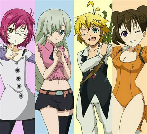 The seven deadly sins「七つの大罪, nanatsu no taizai」 are the strongest and cruelest order of holy knights in the kingdom of liones. DESENGIRL | Recomendaciones de anime, Anime 7 pecados ...