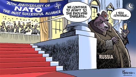 Political Cartoons Ukraine And Russia Agree To Cease Fire Week After
