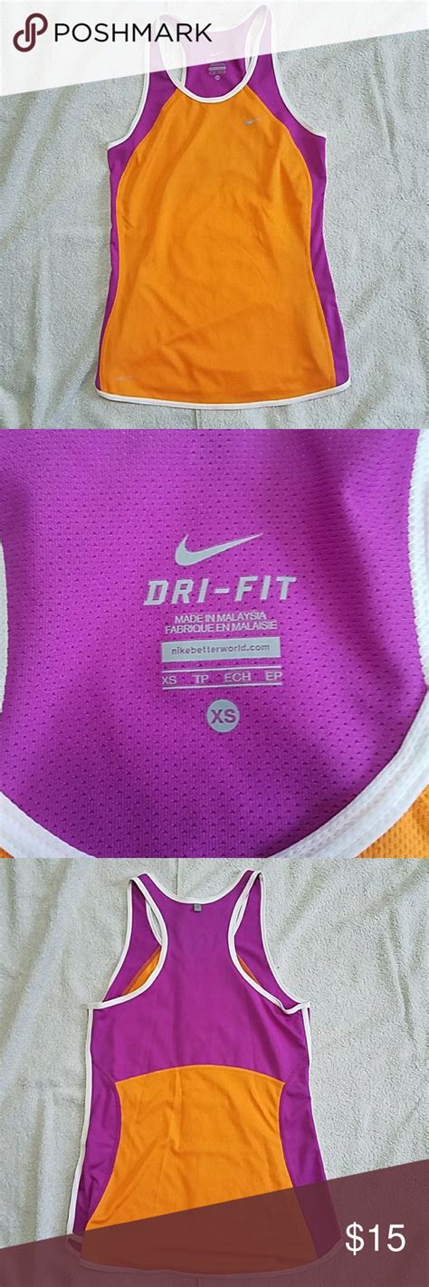 Nike Dri Fit Tank Top Shirt Size Xs Nikeshirt02 Workout Tank Tops
