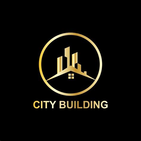 Logotipo De La Empresa De Construcción De La Ciudad Real Estate Logo