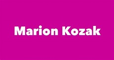 Marion Kozak - Spouse, Children, Birthday & More