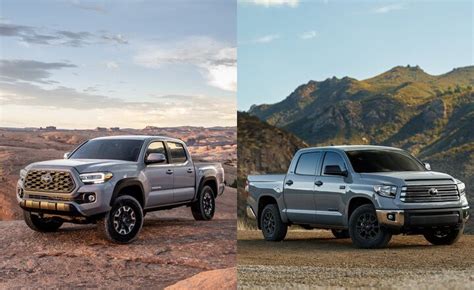 Toyota Tacoma Vs Tundra Which Truck Is Right For You