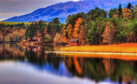 Autumn Norway Land Of Midnight Sun Scandinavia