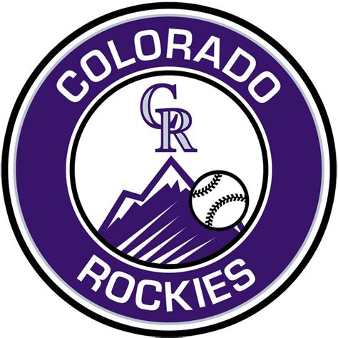 Colorado Rockies Logos Futebol Mascotes