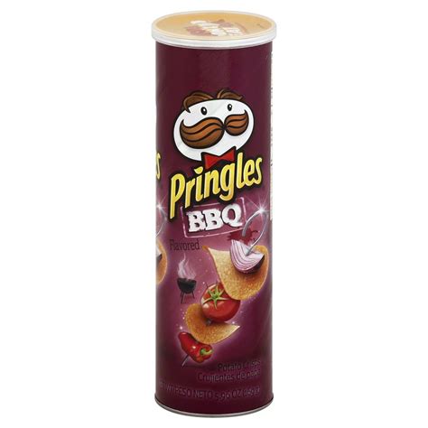 Pringles Bbq Potato Crisps Shop Chips At H E B