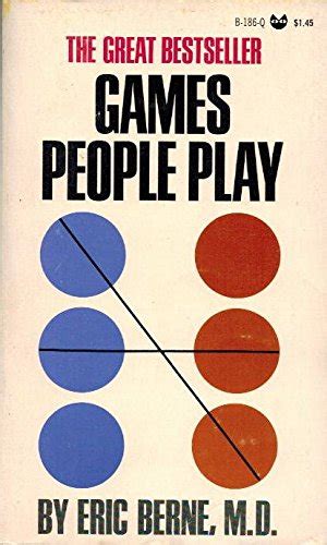 Games People Play By Eric Berne Fair Mass Market Paperback 1969