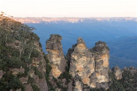 Tres Hermanas Montañas Azules Australia Fotografía De Stock © Magann