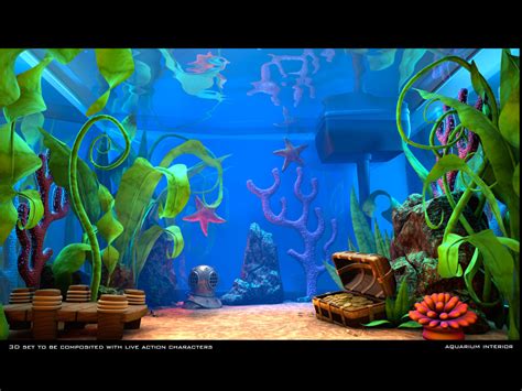 Animated Fish Aquarium Desktop Wallpapers Wallpapersafari