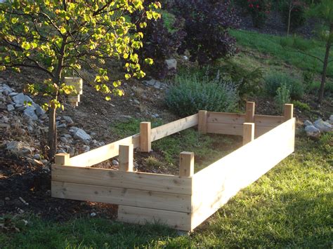 How To Make Raised Garden Beds On A Slope