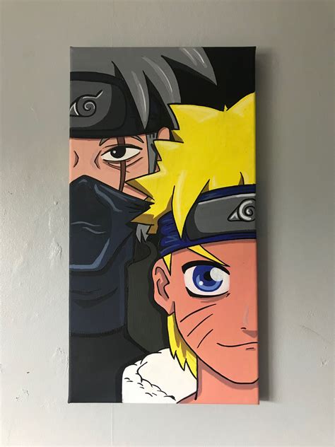 Naruto Canvas Small Canvas Paintings Canvas Drawings Small Canvas Art