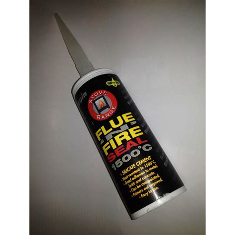 Silicate Cement Flue Seal Silicone 1500°C Fire Proof Sealant, Wood