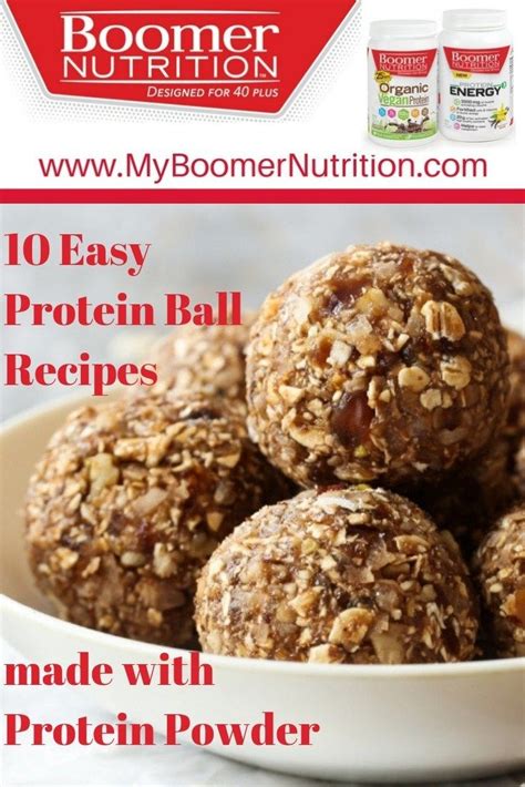 They're chewy, salty and great with everything from a beer to a salad. 10 Easy Protein Ball Recipes With Protein Powder | Protein ...