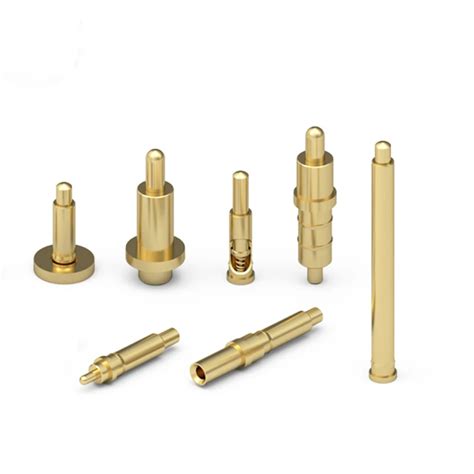 Precision Brass Gold Plated Pogo Pin Connectortest Pogo Pinspring