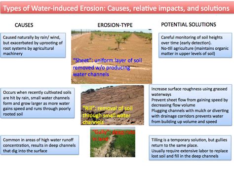Biol476 Web Project Soil Erosion Types Causes And