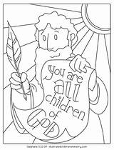 Bible Coloring Story Summer Illustrated Children Worship Resources Ministry sketch template