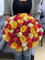 100 Mixed Roses Bouquet in Miami , FL | Luxury Flowers Miami