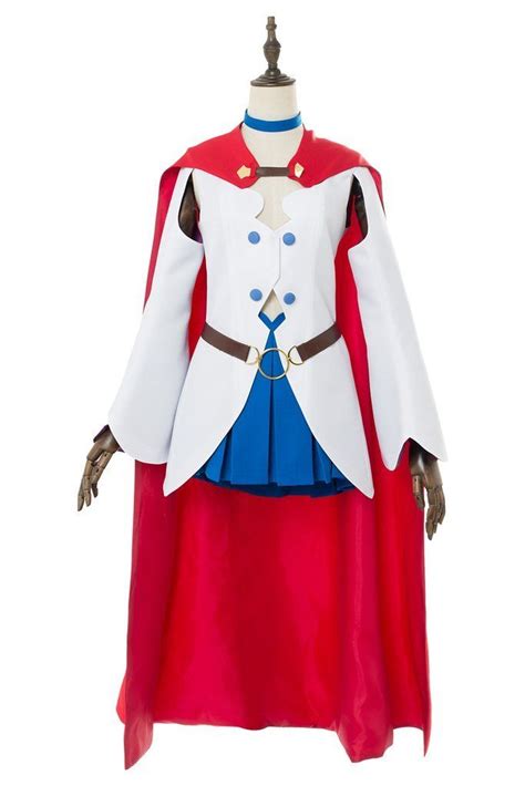 Little Witch Academia Ursula Callistis Shiny Chariot Dress Cape Cosplay